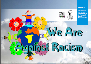 we are against racism